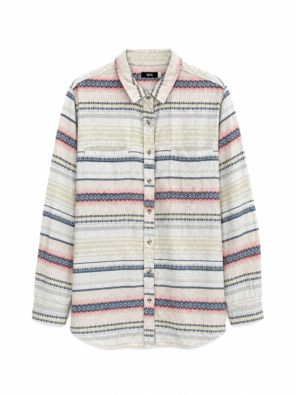 BDG Stripped Flannel